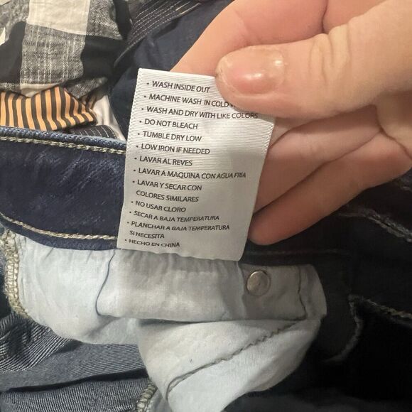 Kancan Women's Kennedy Mid Rise Dark Wash Ankle Skinny Jeans Size 7 / 27 - Picture 8 of 8